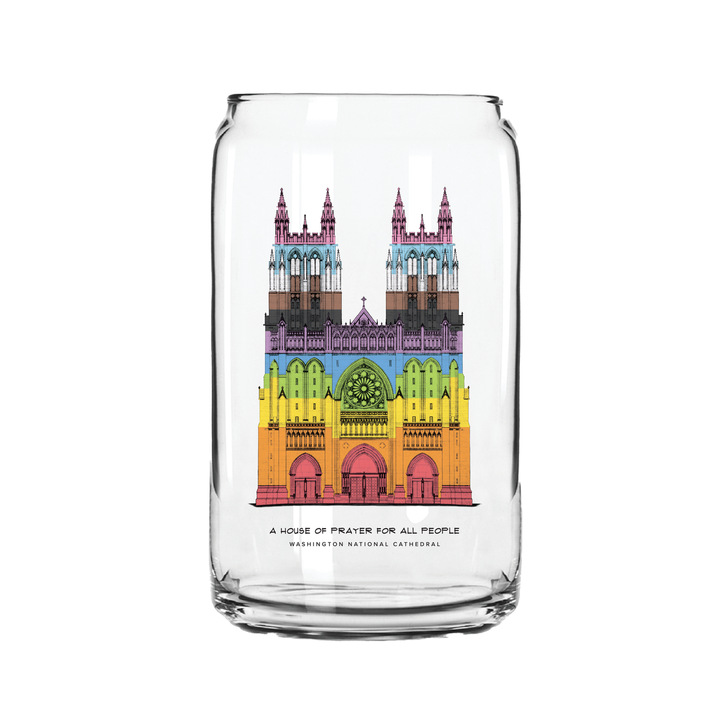 PRIDE DRINKING GLASS