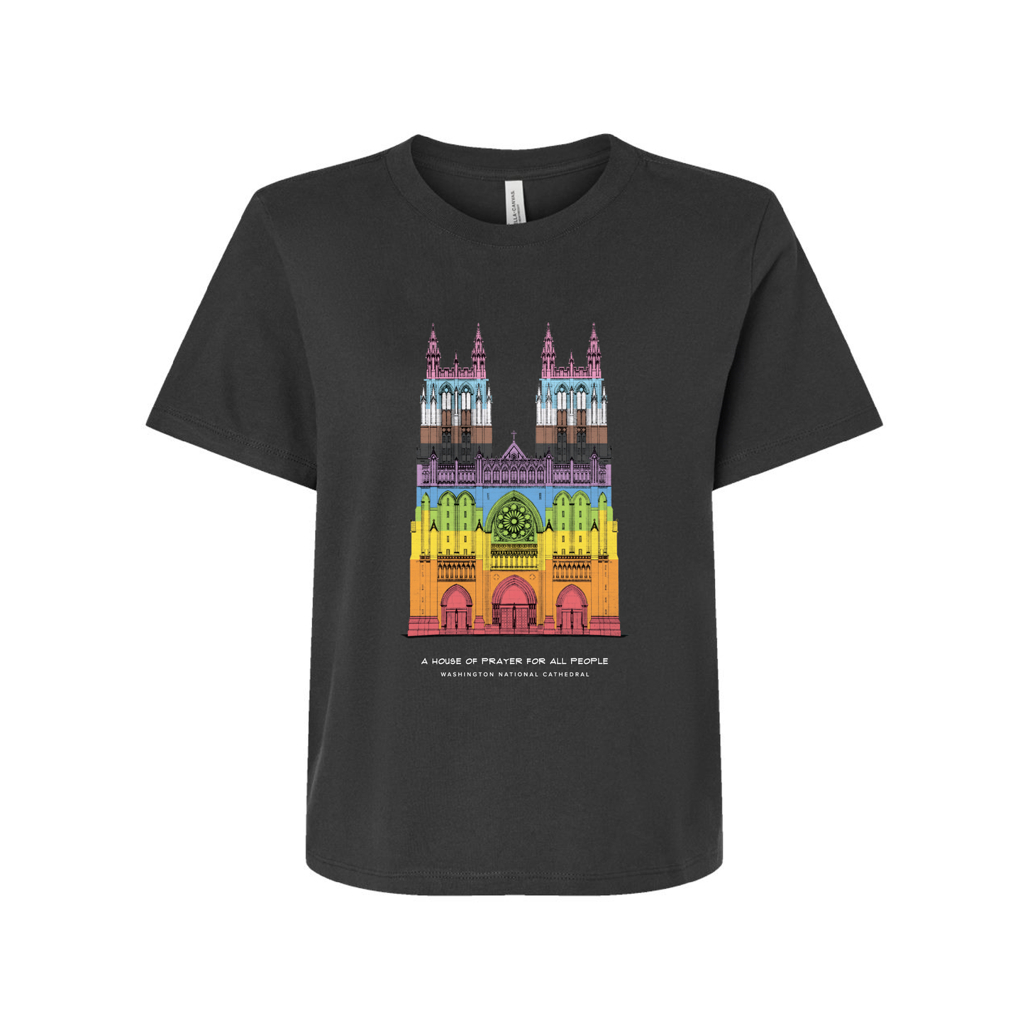 PRIDE LADIES CROPPED TEE