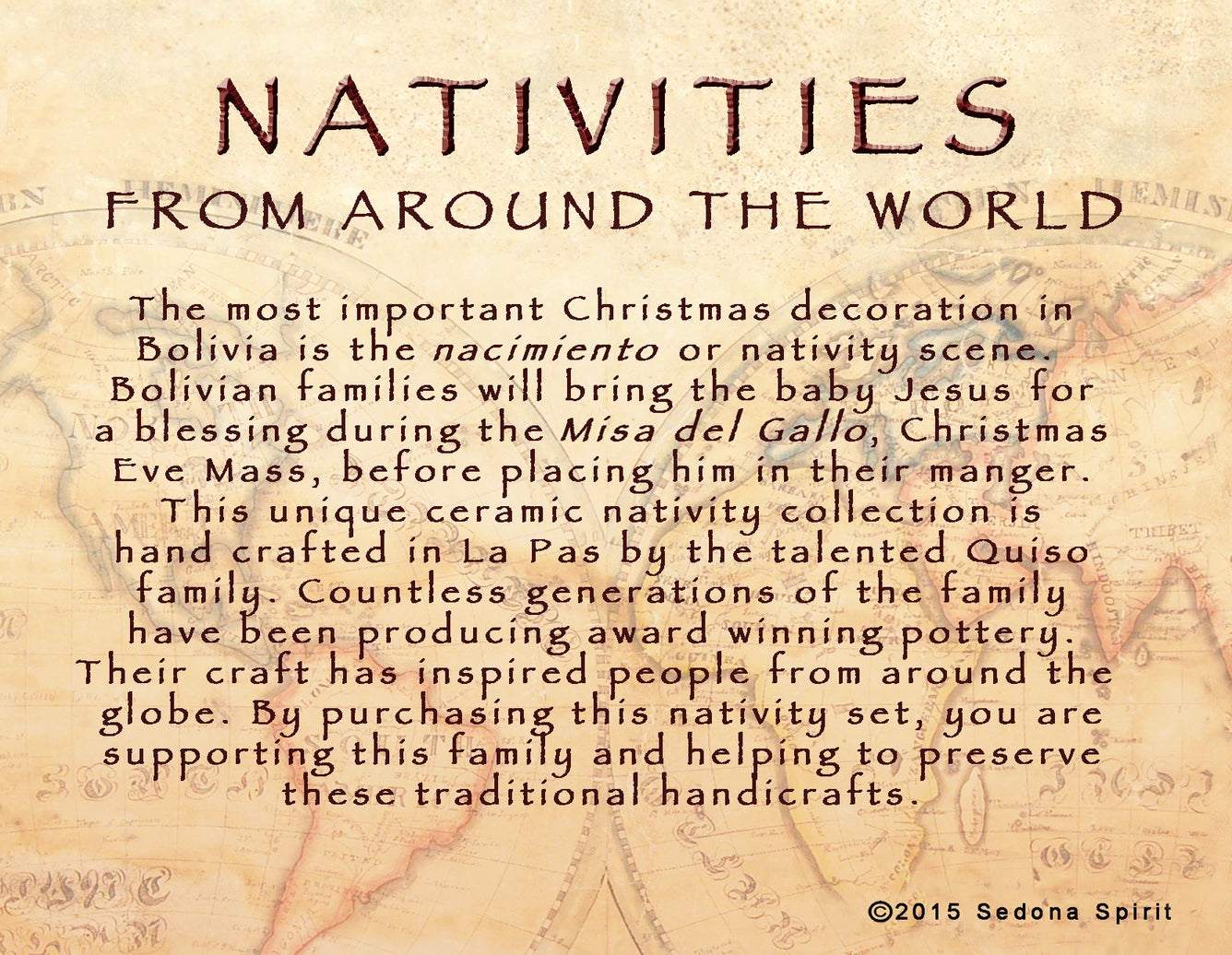 NATIVITIES FROM AROUND THE WORLD BOLIVIA
