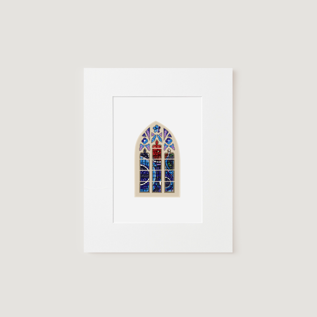 Space Window Print