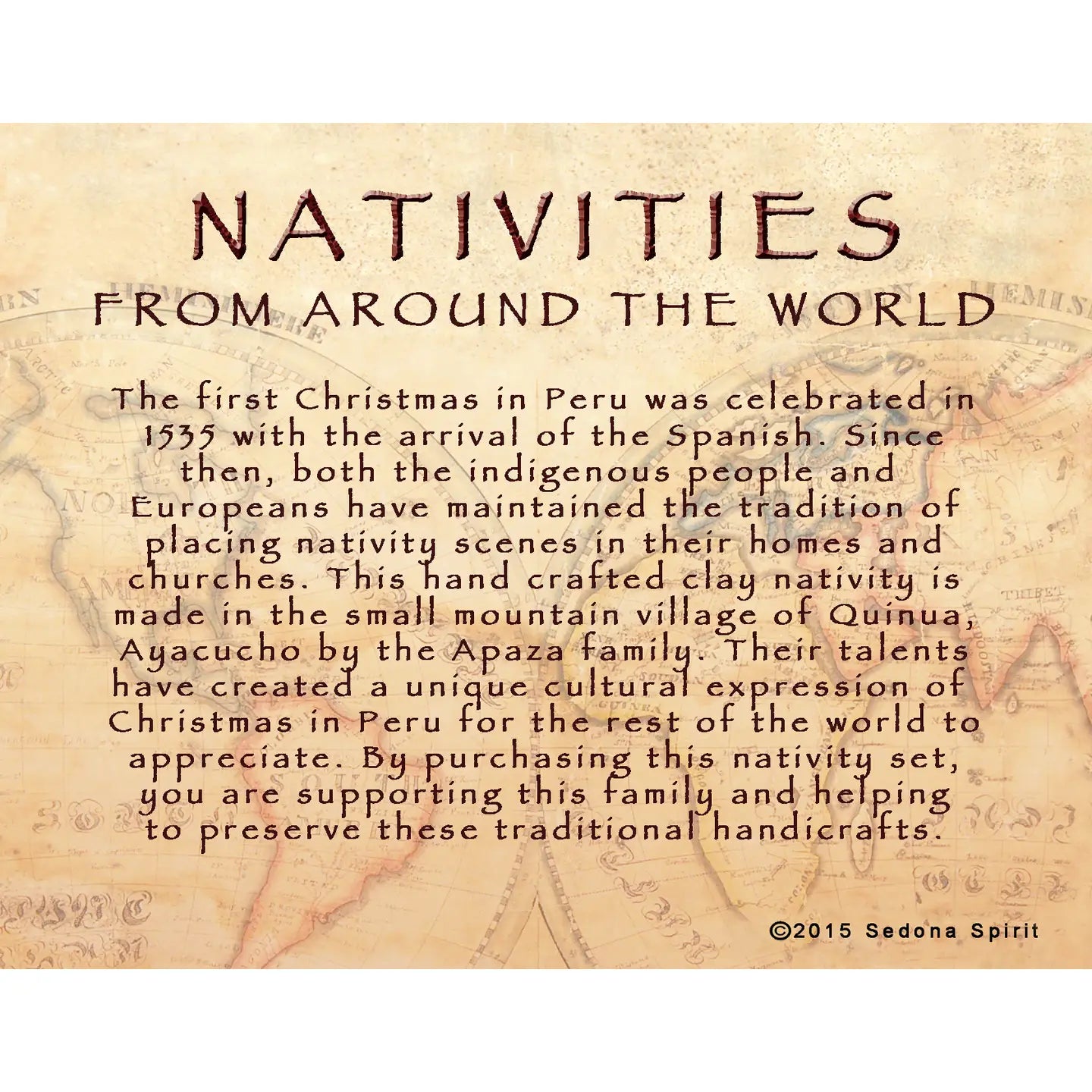NATIVITIES FROM AROUND THE WORLD PERU