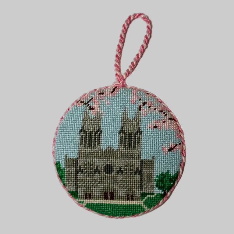 Needlepoint Cathedral Ornament