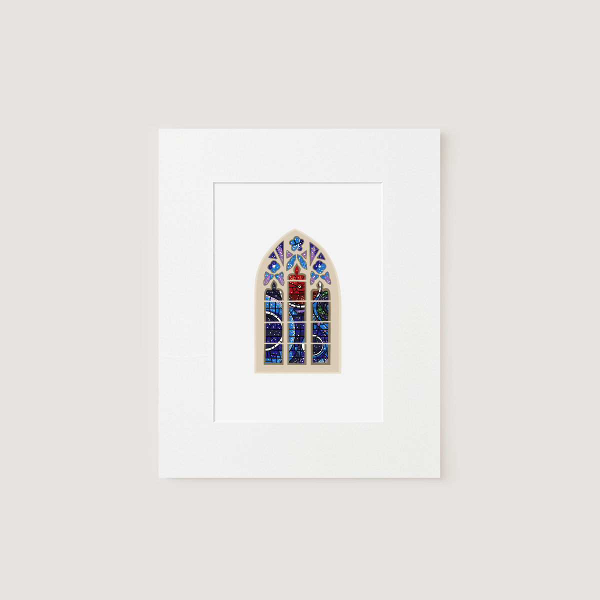 SPACE WINDOW PRINT