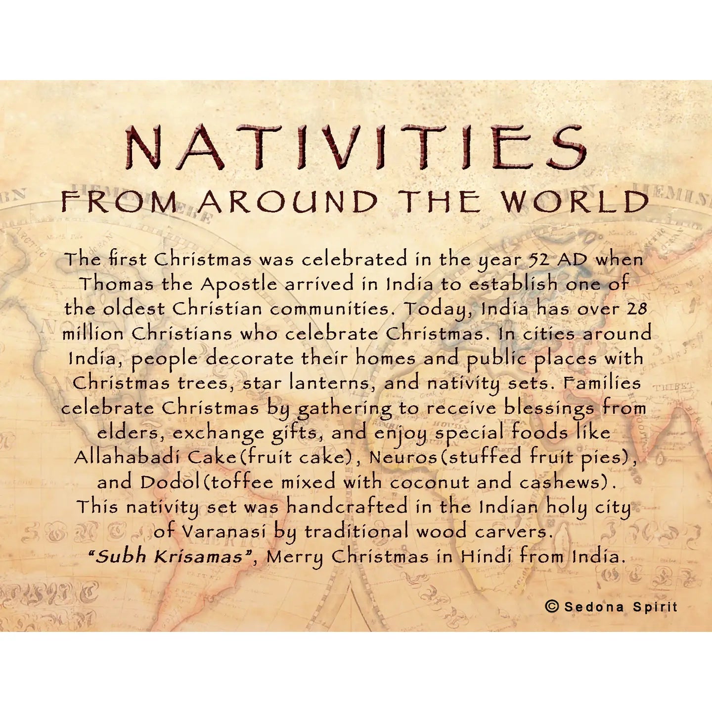 Nativities  From  Around The World India