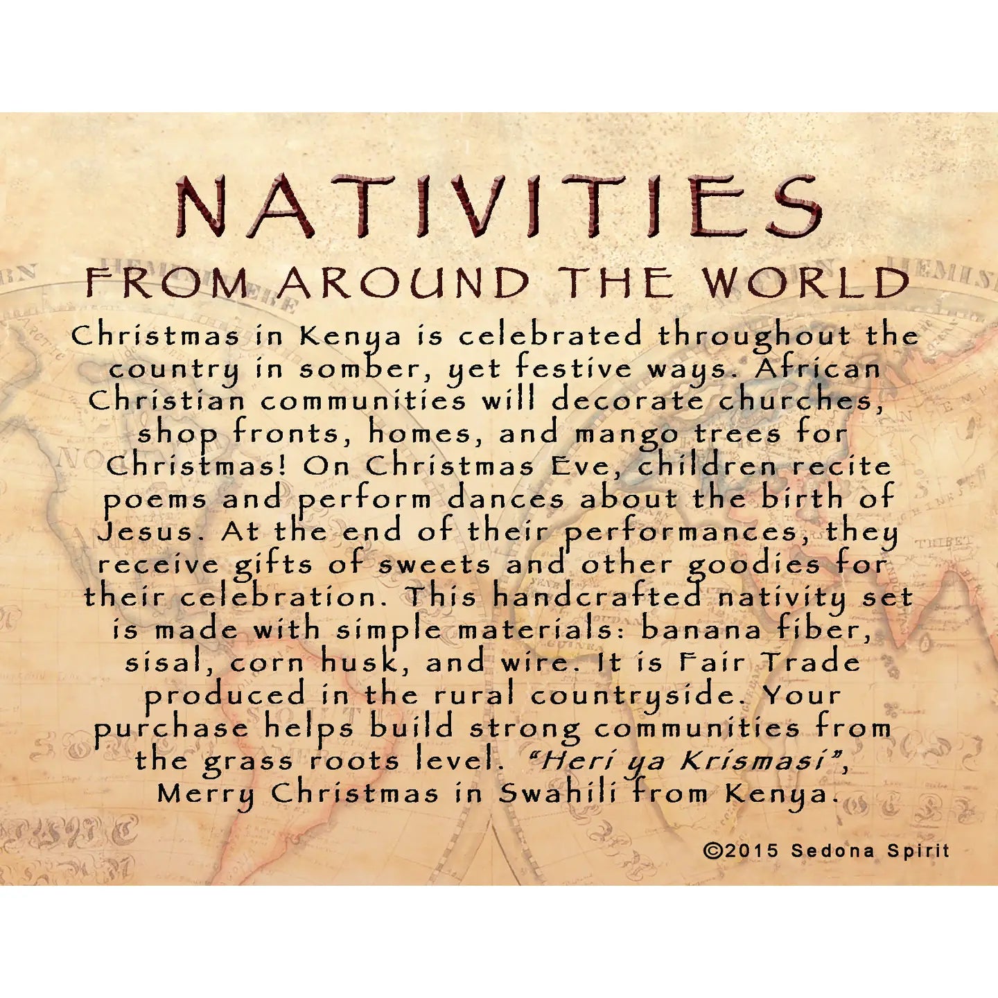 NATIVITIES FROM AROUND THE WORLD KENYA