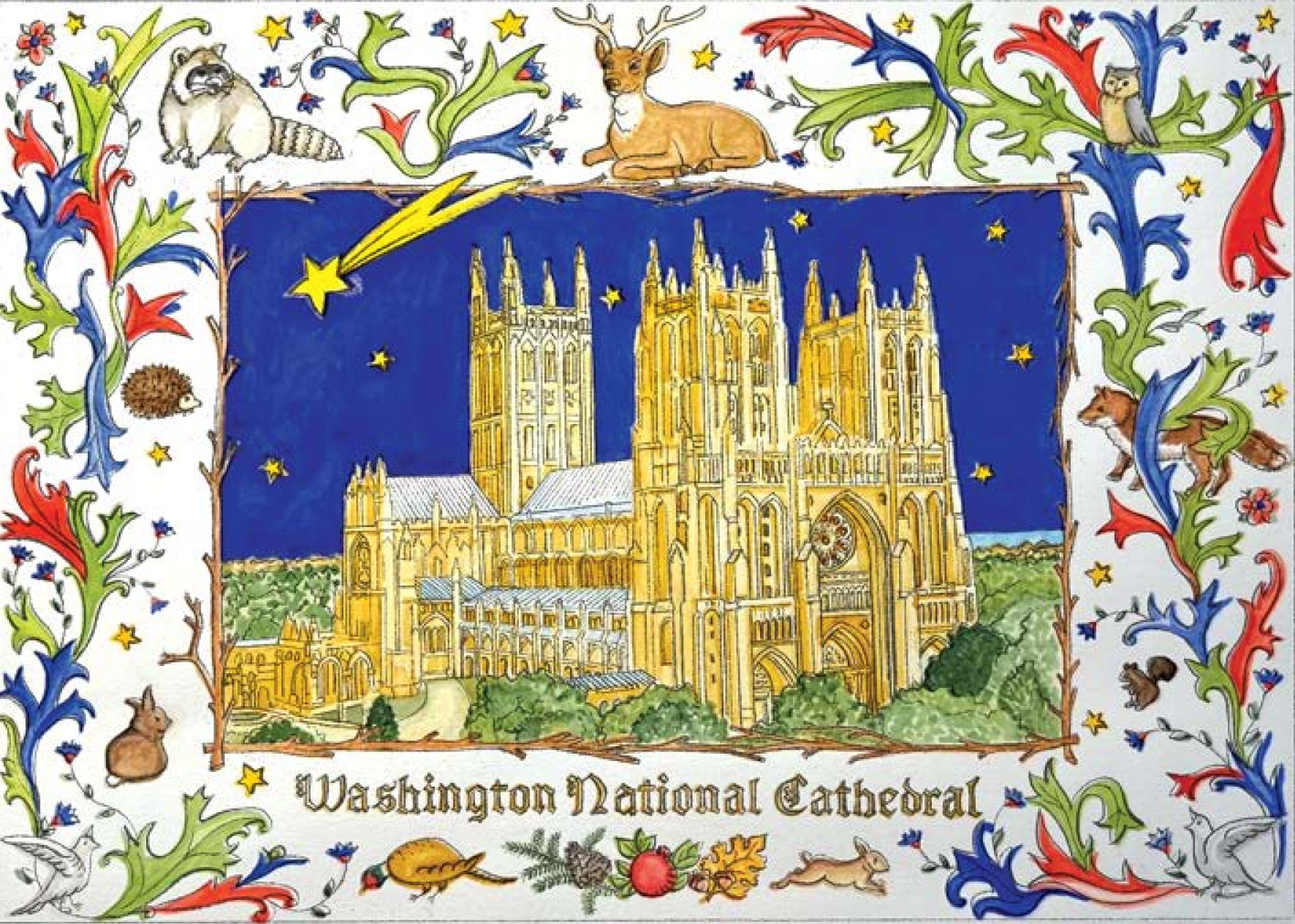 Washington National Cathedral Christmas Card