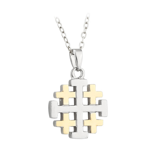 JERUSALEM CROSS NECKLACE