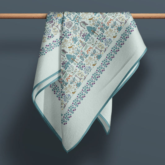 GARDEN SILK SCARF