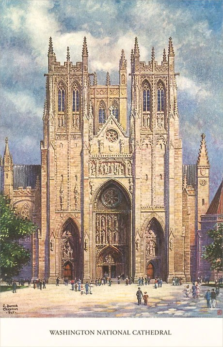 Cathedral Vintage Print